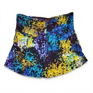 Torrid Vintage Y2K Whimsigoth Green Purple Strapless Blouse Top Size 4X